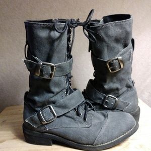 Rocket Dog Womens Combat Boots